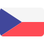Czech Republic flag: a horizontal bicolor with white on top, red on the bottom, and a blue triangle extending from the left side—much like how VISUALYS offers an easy start in IIoT with clear, recognizable features.