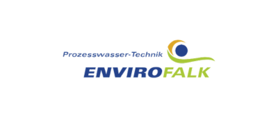Logo with the text From Innovation to Result ENVIROPAK in blue and green, featuring a circular design with a blue dot and a green and yellow swoosh above the text, representing an easy start in IIoT for your business.