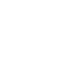 A bold white “X” shape centered on a black square background. The design is simple and geometric, with sharp, clean edges and strong contrast between the white X and black background.
