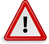 visualys- A red-bordered triangular warning sign with a black exclamation mark in the center, indicating caution or alert.